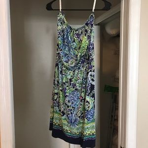 Lilly Pulitzer strapless dress
